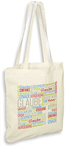 Christliche Geschenkideen °°Baumwolltasche Glaube