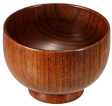 Milisten Men Shaving Brush Bowl Wooden Shave Cream Cup Soap Foam Mug Face Cleaning Soap Container (Not Include Brush)