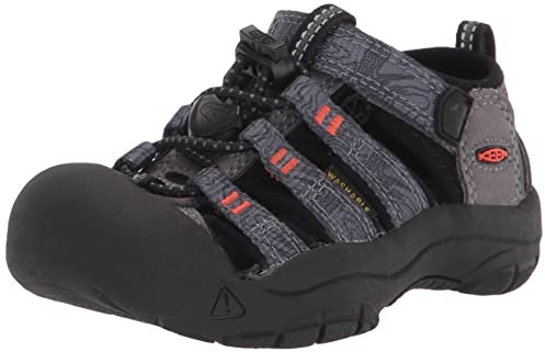 KEEN Newport H2 Closed Toe Sandalen, Steel Grey/Black, 29 EU