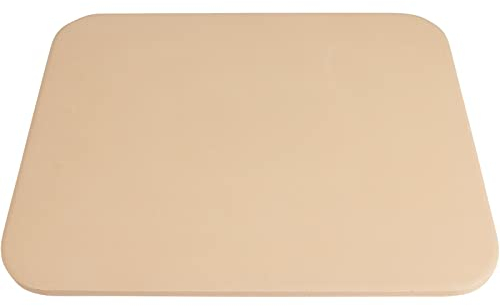 BROWIN® Rechteckiger Pizzastein aus Cordierit 312015 | 38x30,5 cm | Hochwertiger Stein für perfekte Pizzen | Geeignet für Backöfen und Grills | Hitzebeständig und langlebig