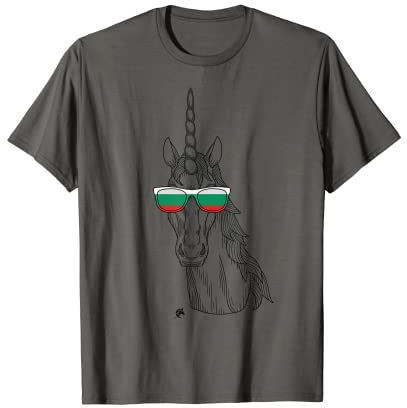 Bulgarien Sonnenbrille Einhorn T-Shirt