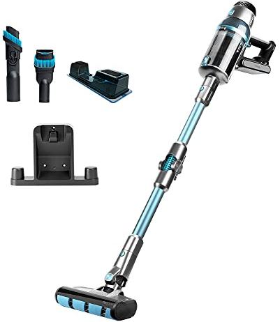 Cecotec Akku-Stabstaubsauger Digital Conga Rockstar 1700 Titanium ErgoWet, 4 in 1, Digitalmotor, Jalisco-Bürste, 680 W und 26 kPa, 230 AW, 75 min Autonomie, Wassertank und Zubehör