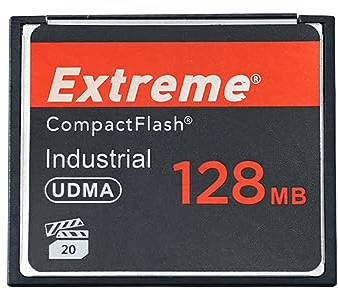 Extreme 128MB Compact Flash Speicherkarte, Original CF Karte für professionelle Fotografen, Videografen, Enthusiasten