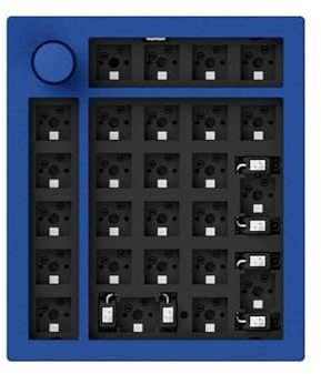 Key Q0+ Numpad Alu RGB Blue H Q0L-B3