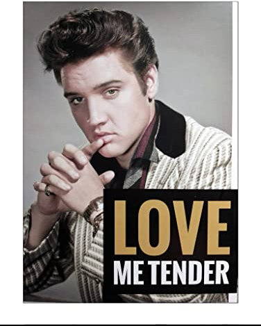 Generisch Postkarte Elvis Presley - Love me Tender - 15 cm Sammelkarte GPK 602