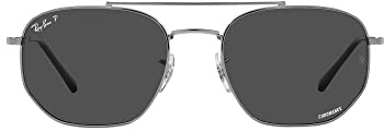 Ray-Ban RB 3707 Ruthenium/Dark Grey 54/20/140 Unisex Sonnenbrillen