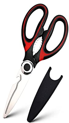 Tijeras de cocina Accesorios de cocina Tijeras Tijeras multifuncionales de acero inoxidable Utensilios de cocina Tijeras para cortar carne (2)