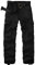 yeyity Cargohose Damen Hosen Multi Taschen Wanderhose Outdoorhose Baumwolle Arbeitshose Jogginghose Relaxed-Fit Trekkinghose Militär Hose Streetwear(Black,2087,44)