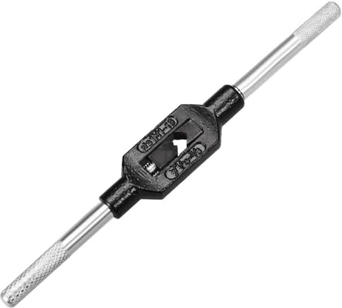 TA-VIGOR M1-M10 Adjustable Tap Wrench Handle for Metric M1-M10 1/16-3/8 (UNC/UNF) Taps, Tap Reamer Tapping Hand Tool for Machinist Repair