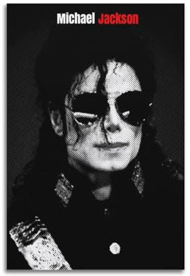 Zweig Superstar Michael Jackson Poster, dekoratives Gemälde, Leinwand, Wandposter und Kunstdruck, moderne Familienschlafzimmer-Dekoration, Poster, 20 x 30 cm