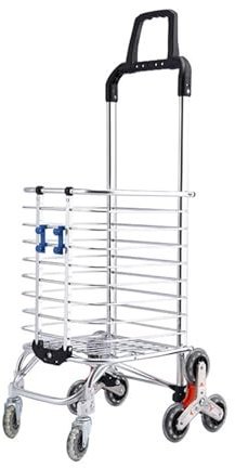 OYWEHECE Shopping Cart, 35 Lbs Upgrade Super Capacity Grocery Cart,Removable Basket Folding Shopping Cart W/Rolling Swivel Wheels,A