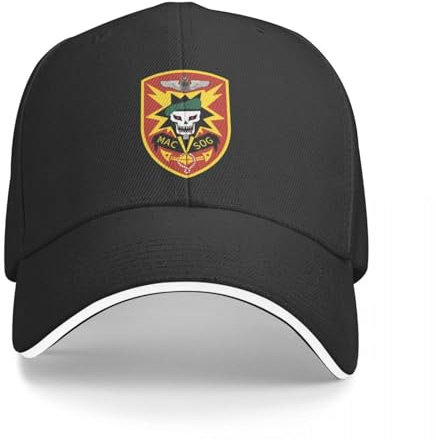 AIETPOIJ Basecap MACV SOG Cap Baseball Cap Angelmütze Mütze Mann für die Sonne Hüte für Männer Frauen