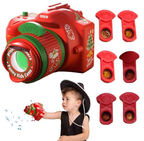 Kleines Projektorspielzeug, Dia-Projektor, Jahr der Projektionskamera für die frühe Bildung der Schlange für Kinder – Neujahrsspielzeug für die frühe Kindheit, Partyzubehör