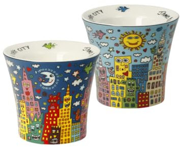 Eierbecher James Rizzi - My New York City Pop Art