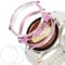 DEALELE [Lot de 2 + 2 coques en verre trempé compatibles avec Samsung Galaxy Watch 7 de 40 mm, Bling Diamond + coque de protection en polycarbonate mat + protecteur d'écran en verre trempé, rose +