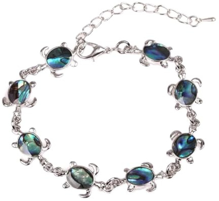 Karma NH10342807 Armband Schildkröte Silber Abalone Muscheln Damenarmband modern Damenschmuck