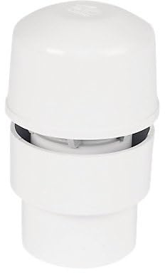AIR Admittance Valve White, Universal Valve to fit Standard 32, 40 and 50mm Solvent Weld Waste Pipe, 1 in Pack