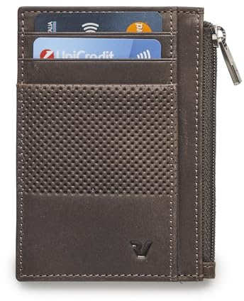 RONCATO PE-NEW YORK Porta carte di credito 10x7.5x0.5 cm - Marrone