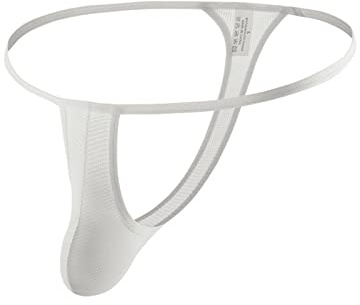 Tanga herr G-string sexig, underkläder bomull jockstrap nät stringtrosa ultralätt G-string ultratunn herr-tanga andas stringtrosor förföriska erotiska herrkalsonger