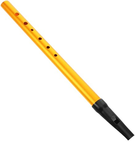 minkissy Irische Tin Whistle C dur für Anfänger Flöte aus Langlebiger Aluminiumlegierung Vielseitig für Hohe und Tiefe Töne zum Lernen Traditioneller Irischer Musik und Blasinstrumente