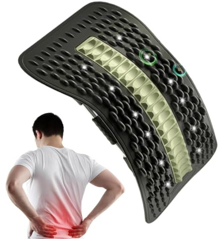 Lumbaltraktionsvorrichtung, einstellbare Rückenstütze für 150 kg Ladungskapazität, Fitness Pilates Müdigentlastungen mit gezielter Dehnung, aufblasbarer Rückhalter für Muskelwiederherstellung, Home -Y