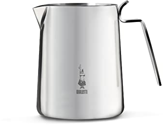 Bialetti Nuovo Elegance 30cl Milk Pitcher 30 cl, Bollilatte, Acciaio, Inossidabile, Argent