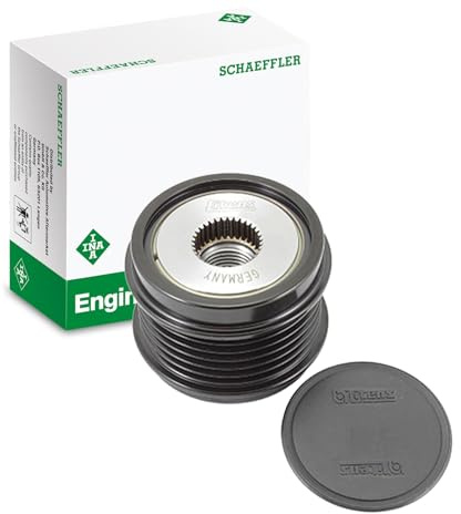INA Generatorfreilauf Riemenscheibe Lichtmaschine 1611285580 9810856580 1622780280 Kompatibel mit PEUGEOT 2008 Kombi CU 208 I Schrägheck CA, CC 3008 SUV M 308 SW II, CITROËN BERLINGO B9