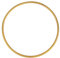 RAYHER HOBBY RAYHER HOBBY Rayher 2505006 Metallring, gold beschichtet, 10 cm ø, Stärke ca. 3 mm, Drahtring zum Basteln, für Wickeltechnik, Traumfänger Ring, Makramee Ring, Floristik