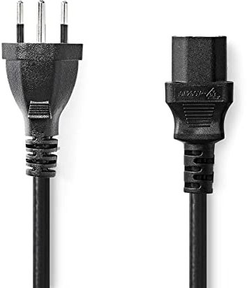 Nedis Stromkabel Conec Tor Typ J (Schweiz) - IEC-