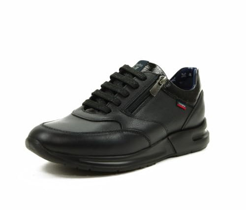 Callaghan - Sneakers,Zapato Deportivo Casual de Mujer,de cuña,Cordones,Cremallera,Suela de Goma con cuña, para: Mujer Color: Verde Talla:40