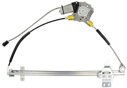STARKIT PERFORMANCE Elevalunas compatible para Ford Maverick y Nissan Terrano (1993-2007) CON MOTOR. Mecanismo elevalunas delantero izquierdo (conductor) 807012X005