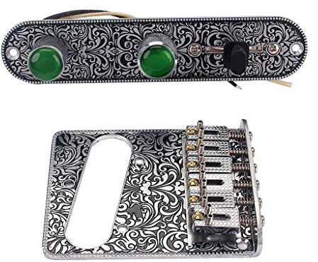Telecaster Bridge Plate E Gitarre Prewired Steuerplatte Für Musical
