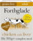 Forthglade Wet Dog Food (18 x 395g Trays) - Grain Free & Hypoallergenic Dog Food, Adult 1 Year+, Chicken with Liver, with Vegetables, Complete Stomach Sensitive Meals with Natural Ingredients