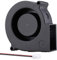 Wathai 75mm x 30mm DC Blower Fan 24V Brushless Cooling Fan for Receiver AV Cabinet PS4 PC Laptop