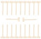 Mu Mianhua 20Pcs Mini Wooden Hammer for Chocolate Wooden Crab Mallets Dessert Making Mallet Small Wooden Toy Mallets Gift for Kids Boys Girls, (MMHOMEJJU137)