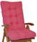 Rattani Polster für Gartenstuhl, Hochlehner Auflage Sylva, Gr. 120 x 50 cm, Color rosa Antico (alt rosa)