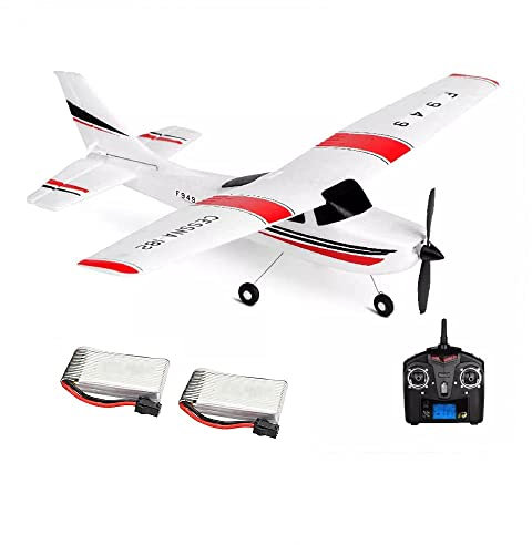 QIYHBVR RC Plane Remote Control Airplane 3 Channel With 2.4Ghz Radio Control, Durable EPP Foam, Easy & Ready To Fly For Beginners,Great Plane For Kids And Adults