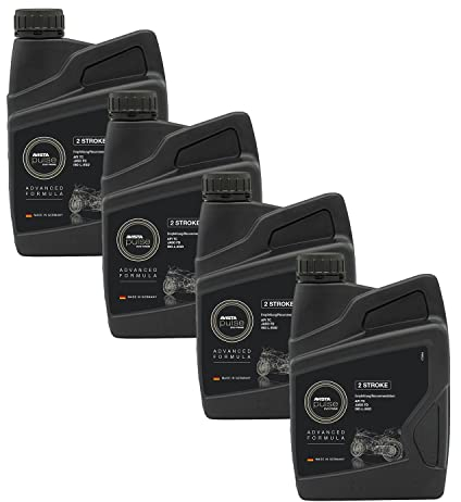 4x AVISTA Pulse Evo PRIME 2 Stroke 2-Takt Öl Zweitaktöl für Motorroller, Roller, Simson, Synthetisch, erfüllt API TC/JASO FB/ISO-L-EGD 1L