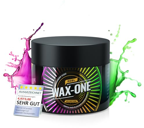 ADBL HOLAWESOME Wax One (100g) Premium Hybridwachs mit 3 Monaten Standzeit - Lackversiegelung mit Abperleffekt - Pastöße Wachs Versiegelung - Lackversiegelung, Nanoversiegelung, Langzeitschutz