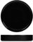 H&H Norway Set 6 Piatti Fondi in Porcellana, Nero, 19,5cm