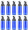 Livfa 60ml Empty Foaming Pump Dispenser for Hand Soap, Lash Cleanser, Shampoo to Travel(10pcs, Blue)