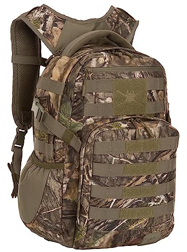 SAMURAI TACTICAL Taktischer Tagesrucksack für den Alltag, Mossy Oak Country DNA Camouflage, Einheitsgröße
