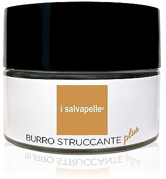 I Salvapelle Burro Struccante 80ml – Balsamo Skin Care Pulizia Viso Maschera Idratante e Nutriente – Balsamo Detergente Viso Burro di Karitè ed Olii Vegetali – Antiossidante, Delicato e Sostenibile