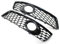 MOTOHIRO Griglia for fendinebbia anteriore for auto nera lucida Griglia a nido d'ape adatta for Audi A3 8P 2009-2013 Griglia dei fendinebbia