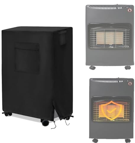 Portable Gas Heater Cover - 600D Oxford Fabric Garden Protector, Heavy Duty Waterproof Outdoor Cover for Home, Office