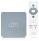 AB-COM Homatics Box HD Media Player mit Fernbedienung Media-Streaming-Client Android TV 11, 32GB, 1,5GB RAM Bluetooth 5.0 Unterstützt AV1 und Chromecast