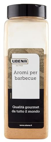 UBENA, Mix per Barbecue, Insaporitore per Bistecche e Marinature per Carni, Formato da 650 gr