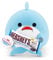 Snackles, Series 2, Shark (Hershey, Cookie n Cream), Kuschelig-weiches, beruhigendes, 40 cm großes Plüschspielzeug mit lizenziertem Snackmarken-Accessoire (Shark)