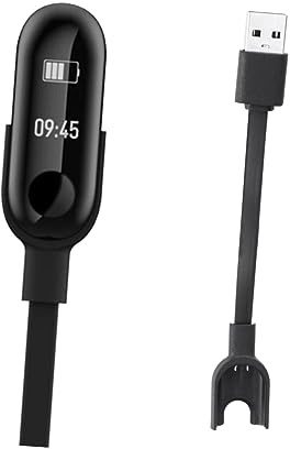 Gadpiparty USB-ladegerät mit Ladekabeln für Smart-armbänder TPE-flachkabel Korrosionsbeständig Kompakt und Tragbar Passt in Handtasche oder Hosentasche