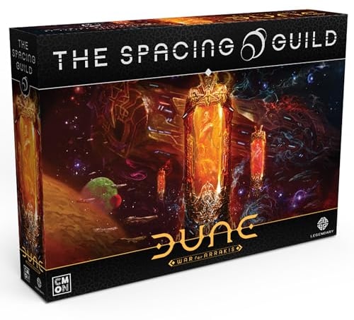 Dune: The Spacing Guild Brettspiel-Erweiterung – Tabletop Miniaturen Strategiespiel mit asymmetrischem Gameplay für Kinder und Erwachsene, ab 14 Jahren, 1-4 Spieler, 120 Minuten Spielzeit, hergestellt